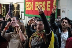 Londra'da Newroz Ateşi Foto: Erem Kansoy