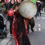 Londra'da Newroz Ateşi Foto: Erem Kansoy