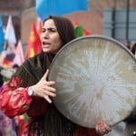 Londra'da Newroz Ateşi Foto: Erem Kansoy