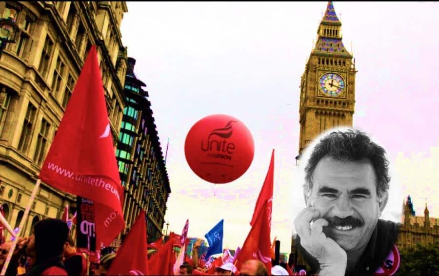 İngiltere’nin En Büyük Sendikalarından Öcalan İçin Tarihi Adım İngiltere’nin En Büyük Sendikalarından Öcalan İçin Tarihi Adım