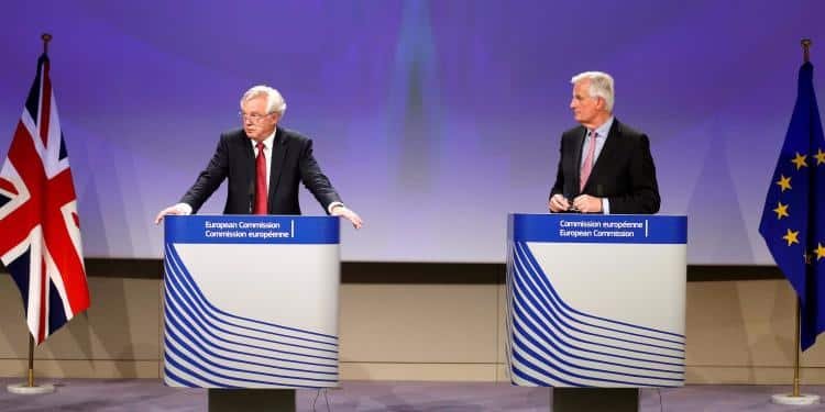 Danûstandinên Brexîtê destpêkirin Danûstandinên Brexîtê destpêkirin