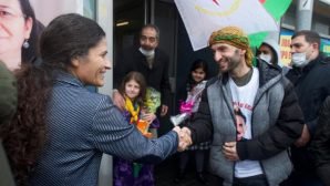 İlham Ahmed Açlık Grevindeki İmam Şiş’i Ziyaret Etti