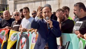 AKP’nin seçilmişlere yönelik darbesi Londra’da protesto edildi