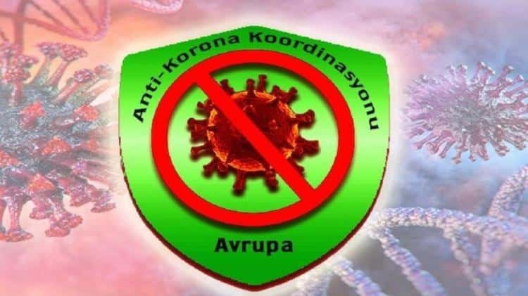 Anti-Korona Avrupa Koordinasyonu kuruldu Anti-Korona Avrupa Koordinasyonu kuruldu