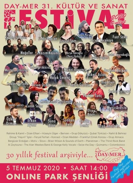 Day-Mer Festivali Koronaya Rağmen Gerçekleştirildi Day-Mer Festivali Koronaya Rağmen Gerçekleştirildi