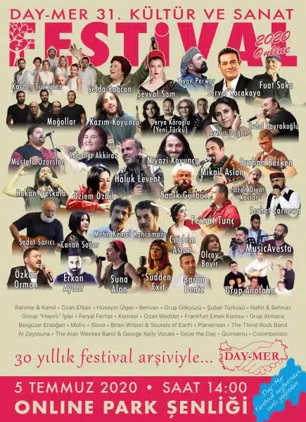 Day-Mer Festivali Koronaya Rağmen Gerçekleştirildi Day-Mer Festivali Koronaya Rağmen Gerçekleştirildi