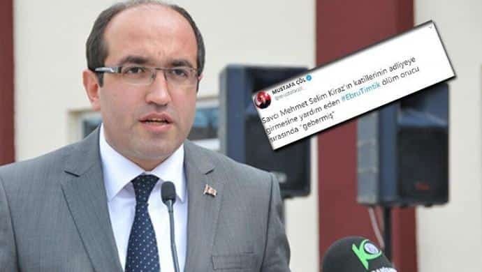 AKP’li belediye başkanından Timtik’e hakaret AKP’li belediye başkanından Timtik’e hakaret