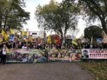 Londra’da Öcalan’a Özgürlük Yürüyüşü