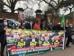 Britanya’nın bir çok kentinde ’15 Şubat’ protestosu