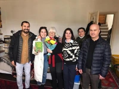 Kürt dostu Estella Schmid 80’inci yaşında unutulmadı