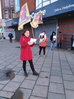 Londra SKB’den Sarah Everard ve şiddete karşı sokakta eylem de!