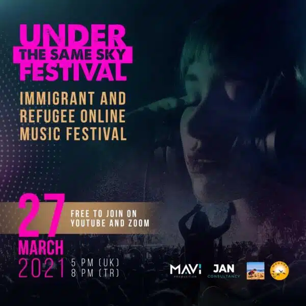 Göçmen ve Mülteci Müzik Festivali online gerçekleşiyor Göçmen ve Mülteci Müzik Festivali online gerçekleşiyor