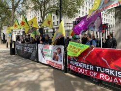 Londra ‘işgal’ ve ‘tecrit’ protestosu