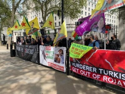 Londra ‘işgal’ ve ‘tecrit’ protestosu