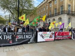 Londra ‘işgal’ ve ‘tecrit’ protestosu