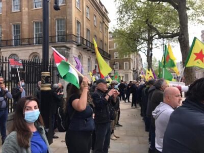 Londra ‘işgal’ ve ‘tecrit’ protestosu