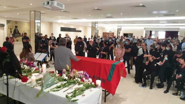 Elif Ana Cemevi’nden son yolculuğuna uğurlandı Elif Ana Cemevi’nden son yolculuğuna uğurlandı