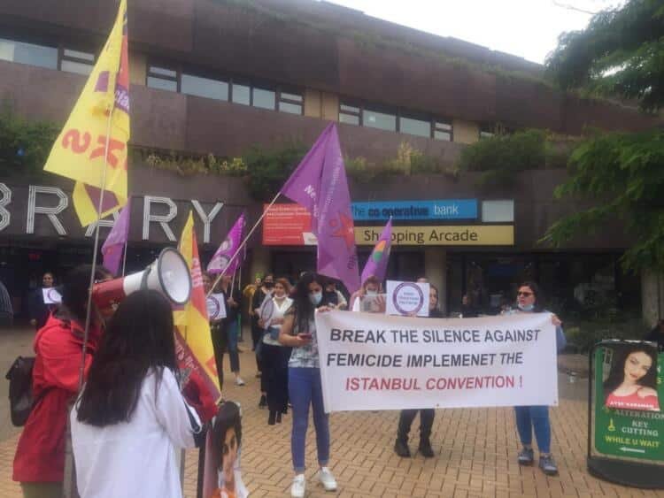 Londra Kadın Dayanışması: İtaat etmiyoruz Londra Kadın Dayanışması: İtaat etmiyoruz