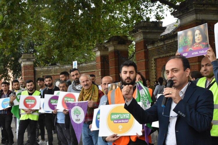 Londra’da HDP’yi sahiplenme yürüyüşü Londra’da HDP’yi sahiplenme yürüyüşü