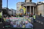 Londra’da 9 Ekim komplosu protesto edildi