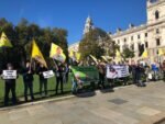 Londra’da ‘kimyasal saldırılar’ protesto edildi