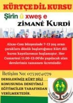 Alxas-Com’da 7-13 yaş arası Kürtçe kurslar başlatıldı