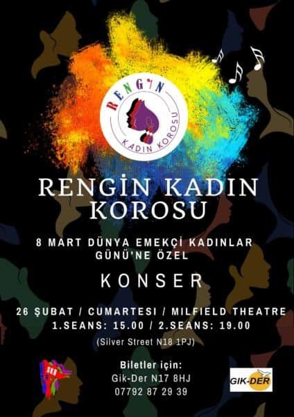 Rengin Kadın Korosu ‘8 Mart’ konseri düzenleyecek
