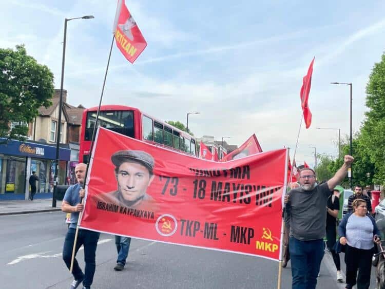 Londra’da ‘Kaypakkaya’ anması Londra’da ‘Kaypakkaya’ anması